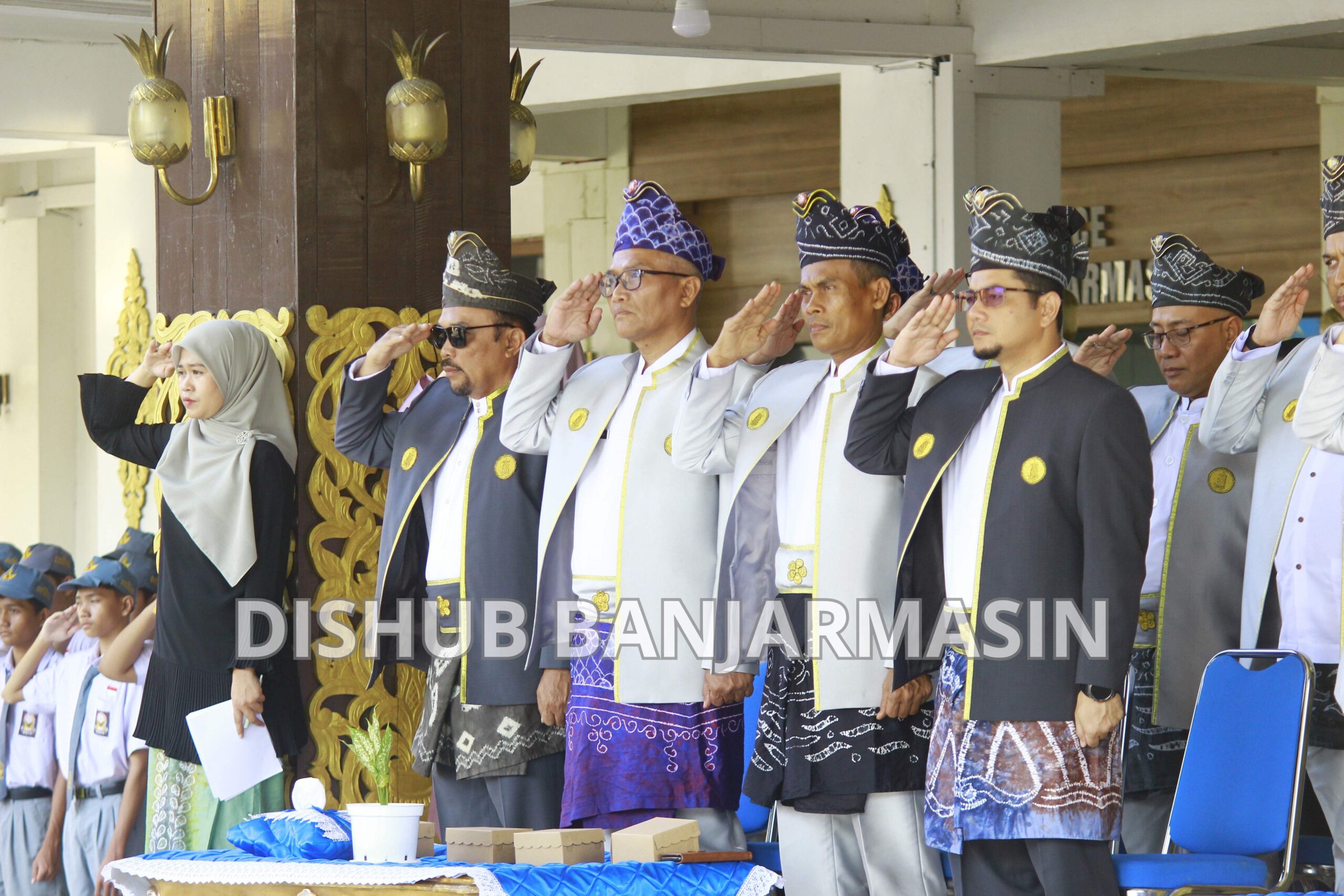 DISHUB BANJARMASIN MENGIKUTI APEL MEMPERINGATI HARI SUMPAH PEMUDA  KE 96