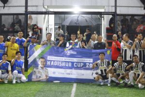 “Kadishub Cup Mini Soccer internal Turnament : Perkuat Solidaritas dan Sportivitas Pegawai Dishub Banjarmasin”