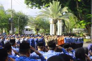 Mengikuti Apel Bela Negara ke 76 Gelorakan Bela Negara Untuk  Indonesia Maju