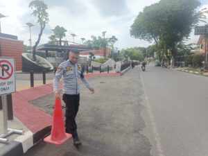 UPTD Parkir dan Wasdal Lakukan Pengawasan Kawasan Terintegrasi Nol Kilometer