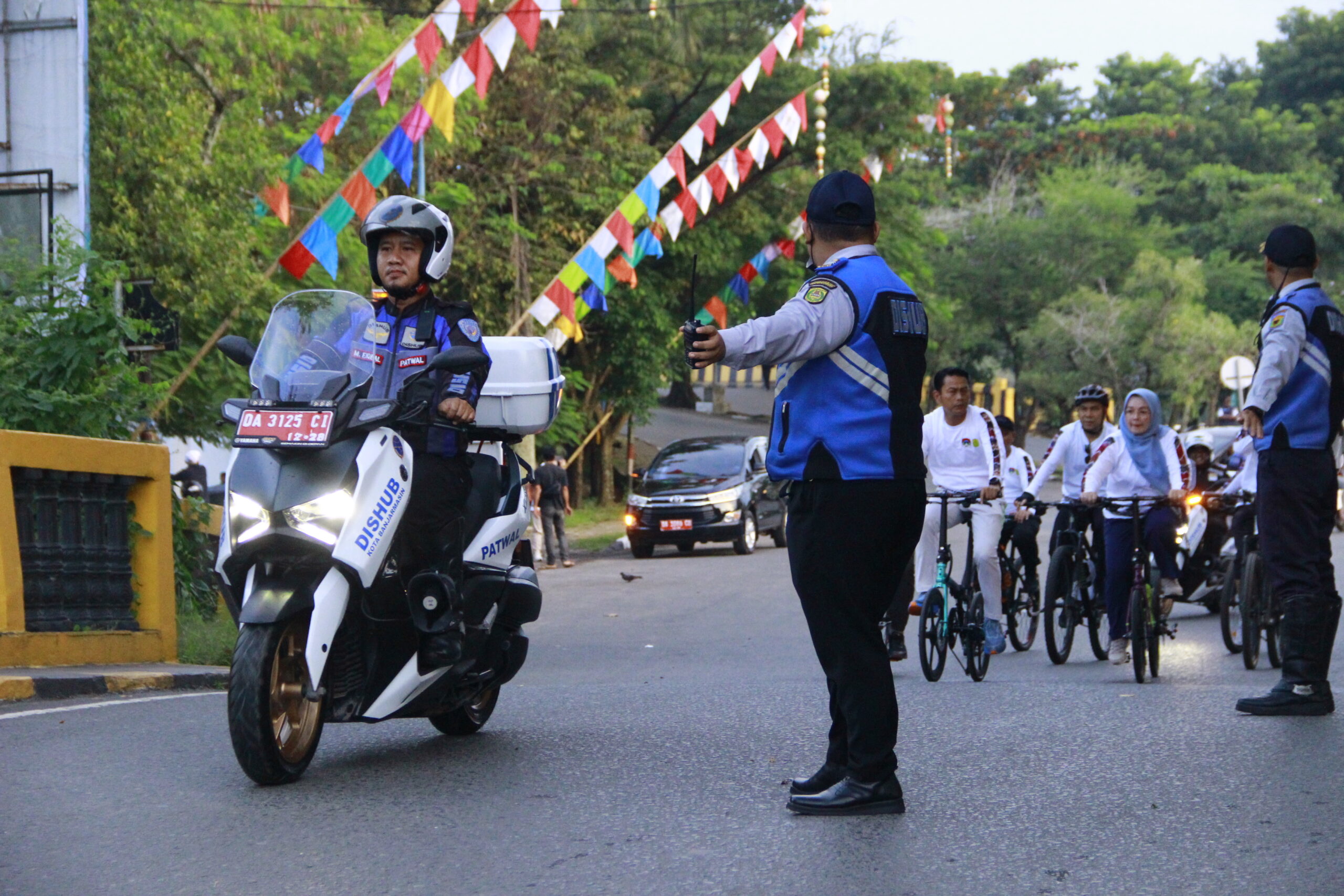 Dishub Banjarmasin Kawal Kelancaran Rakerkomwil V APEKSI, dari Jalan Raya hingga Sungai Martapura