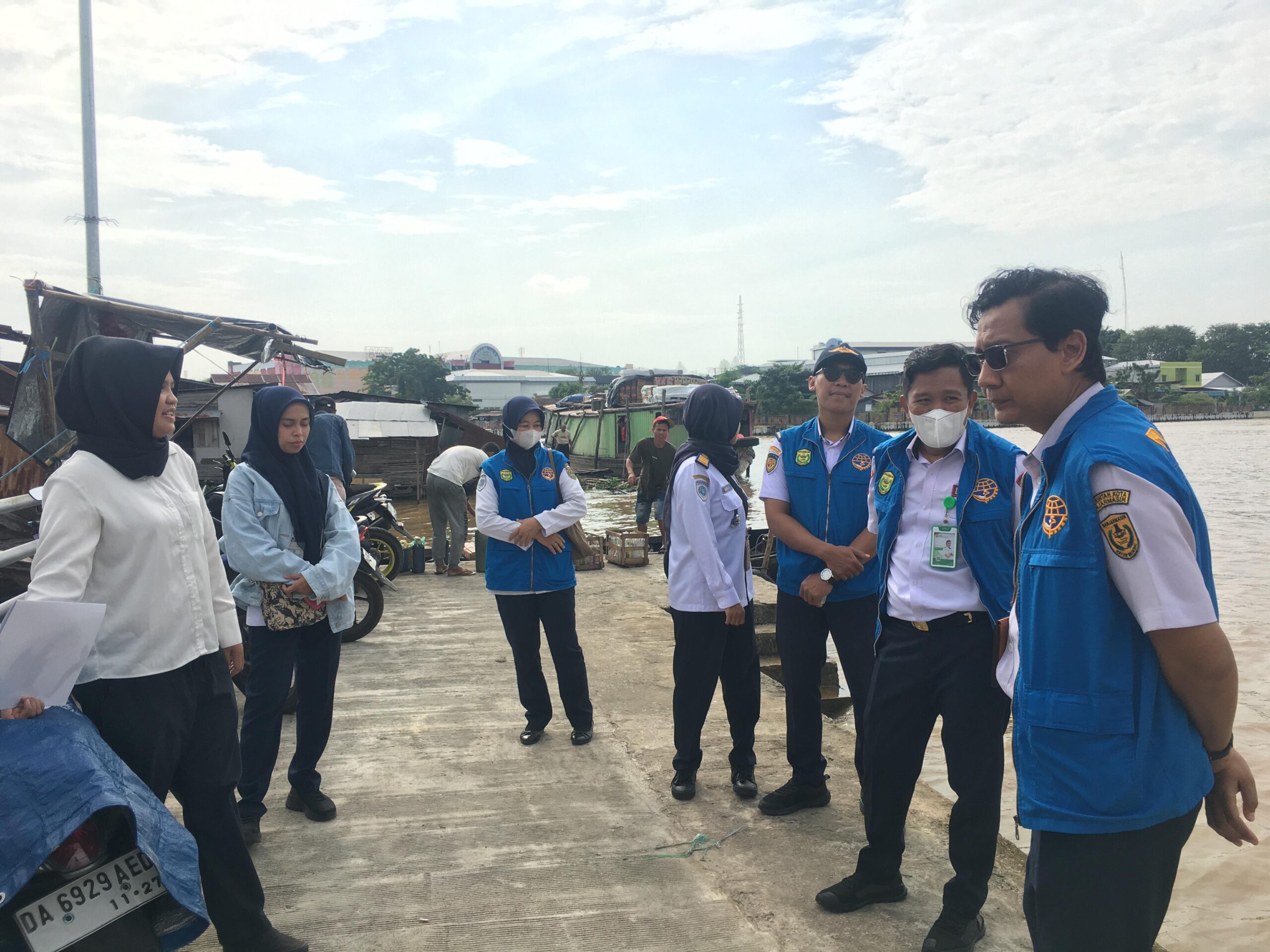 BPTD Wilayah II Serahkan Aset Dermaga Pasar Lima kepada Pemko Banjarmasin