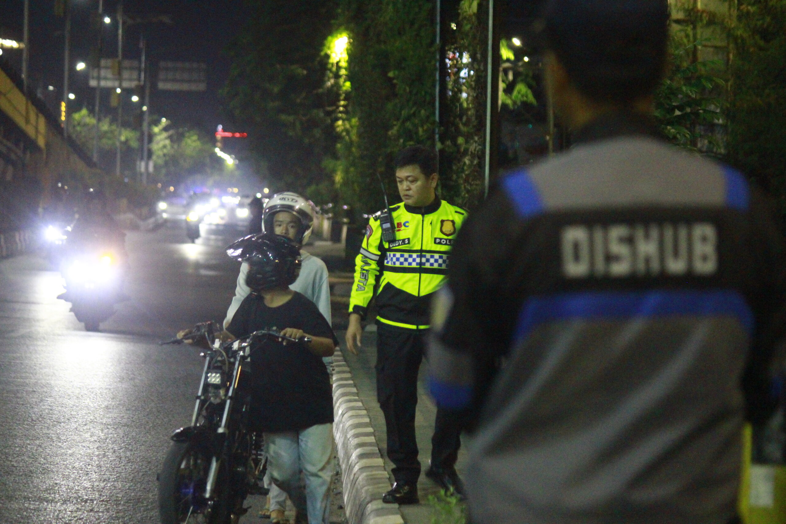 Dishub Banjarmasin Dukung Operasi Patuh Intan 2025, Puluhan Kendaraan Balapan Liar Diamankan