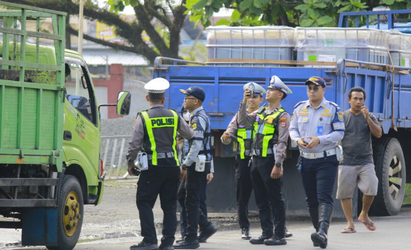 Bahaya ODOL dan Pelanggaran Jam Operasional, Dishub Banjarmasin dan Satlantas Polresta BanjarmasinGencar Lakukan Penertiban Truk Barang