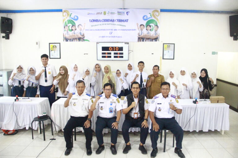 Lomba Cerdas Cermat Transportasi Tingkat SLTP Meriahkan Hari Jadi ke-499 Kota Banjarmasin