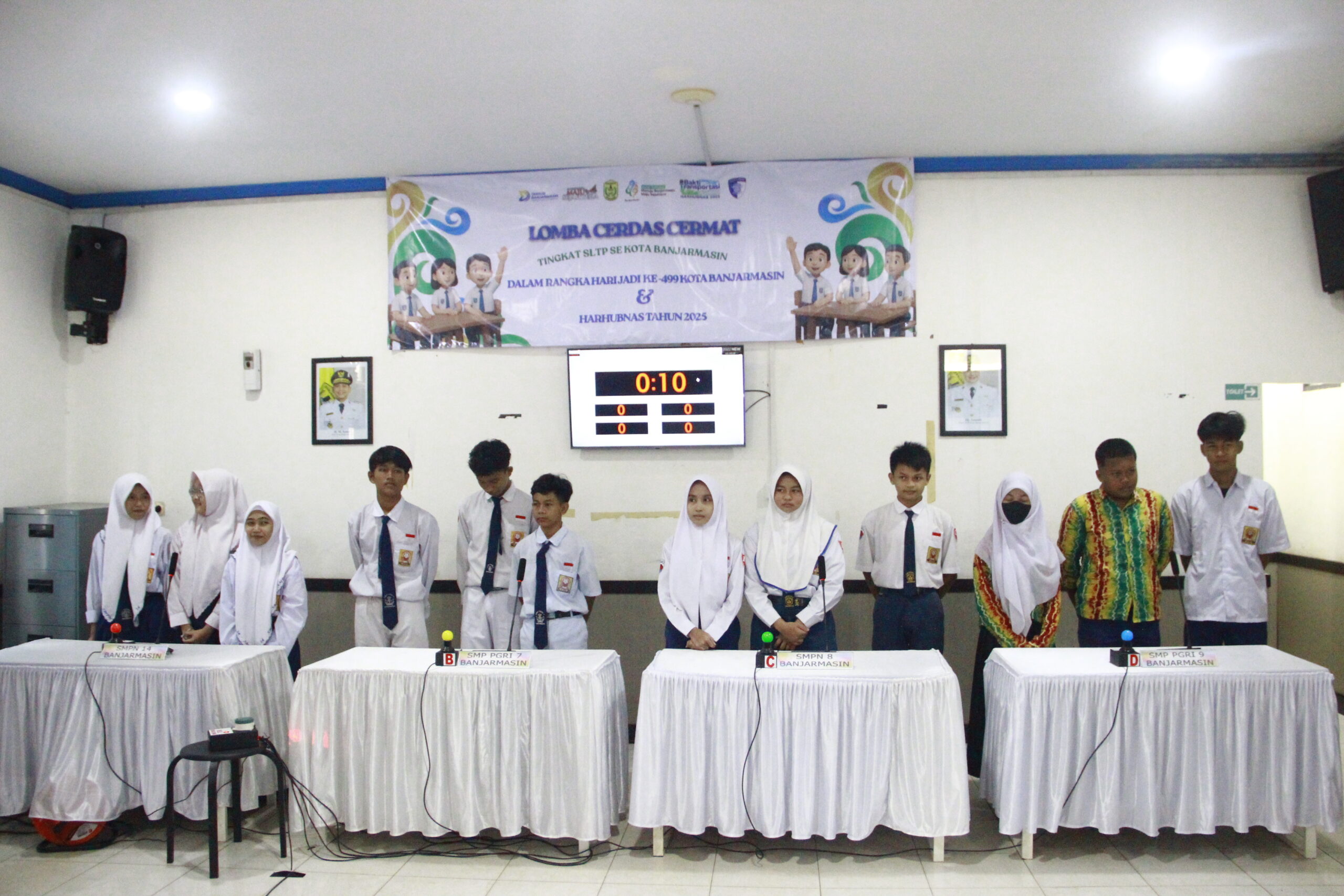 Hari Kedua Lomba Cerdas Cermat Transportasi Semakin Seru, 16 Besar Siap Melaju ke Semifinal