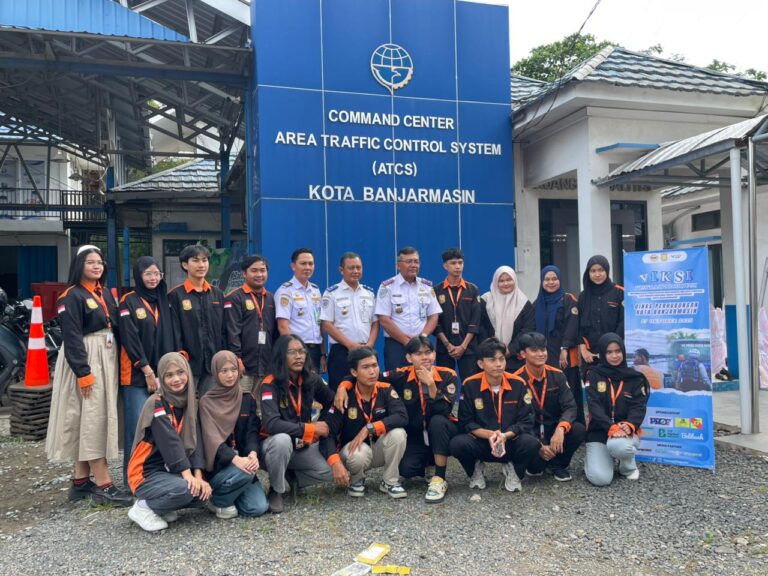 Mahasiswa FISIP Unlam Kunjungi Dishub Banjarmasin Bahas Fenomena “Pak Ogah” di Kota Seribu Sungai