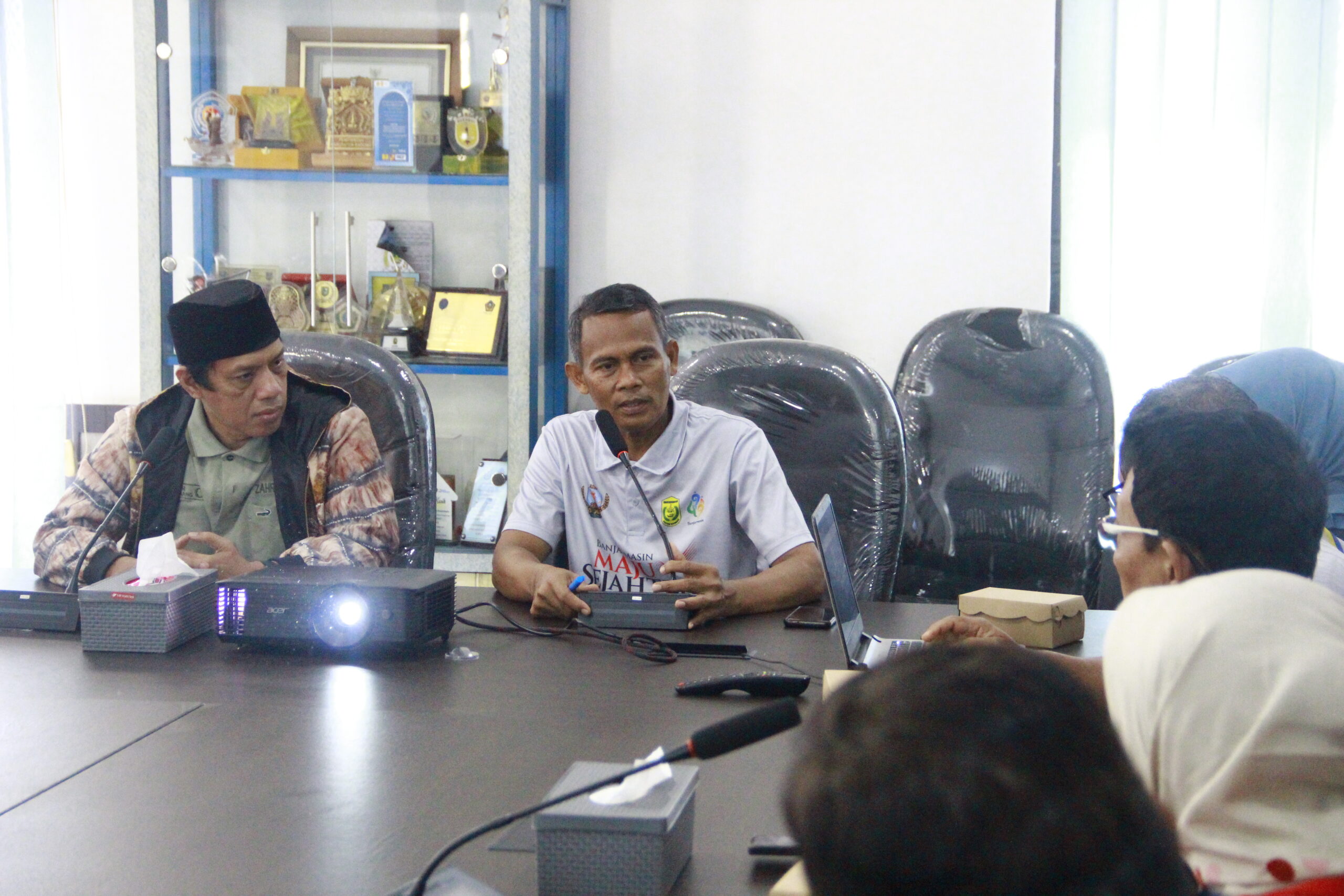 Dishub Kota Banjarmasin Terima Kunjungan Kerja Komisi C DPRD Kabupaten Jombang