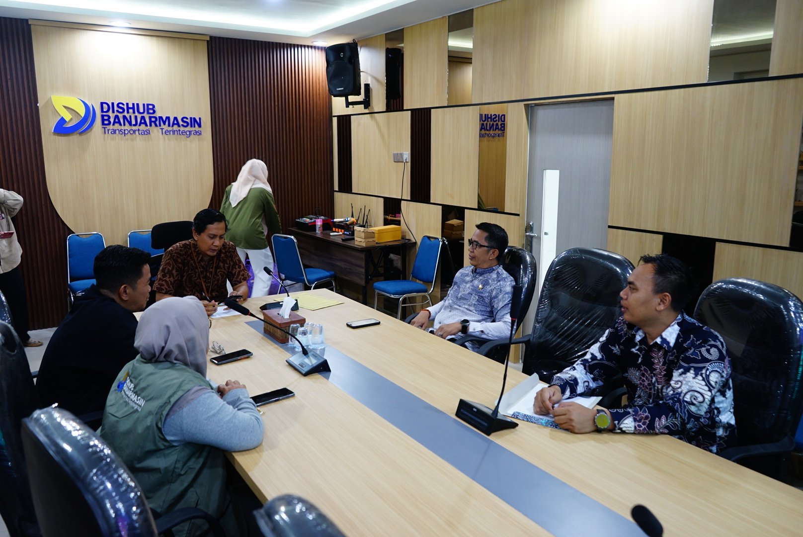 Anggota DPRD Kabupaten Barito Selatan Lakukan Kunjungan Kerja ke Dishub Banjarmasin