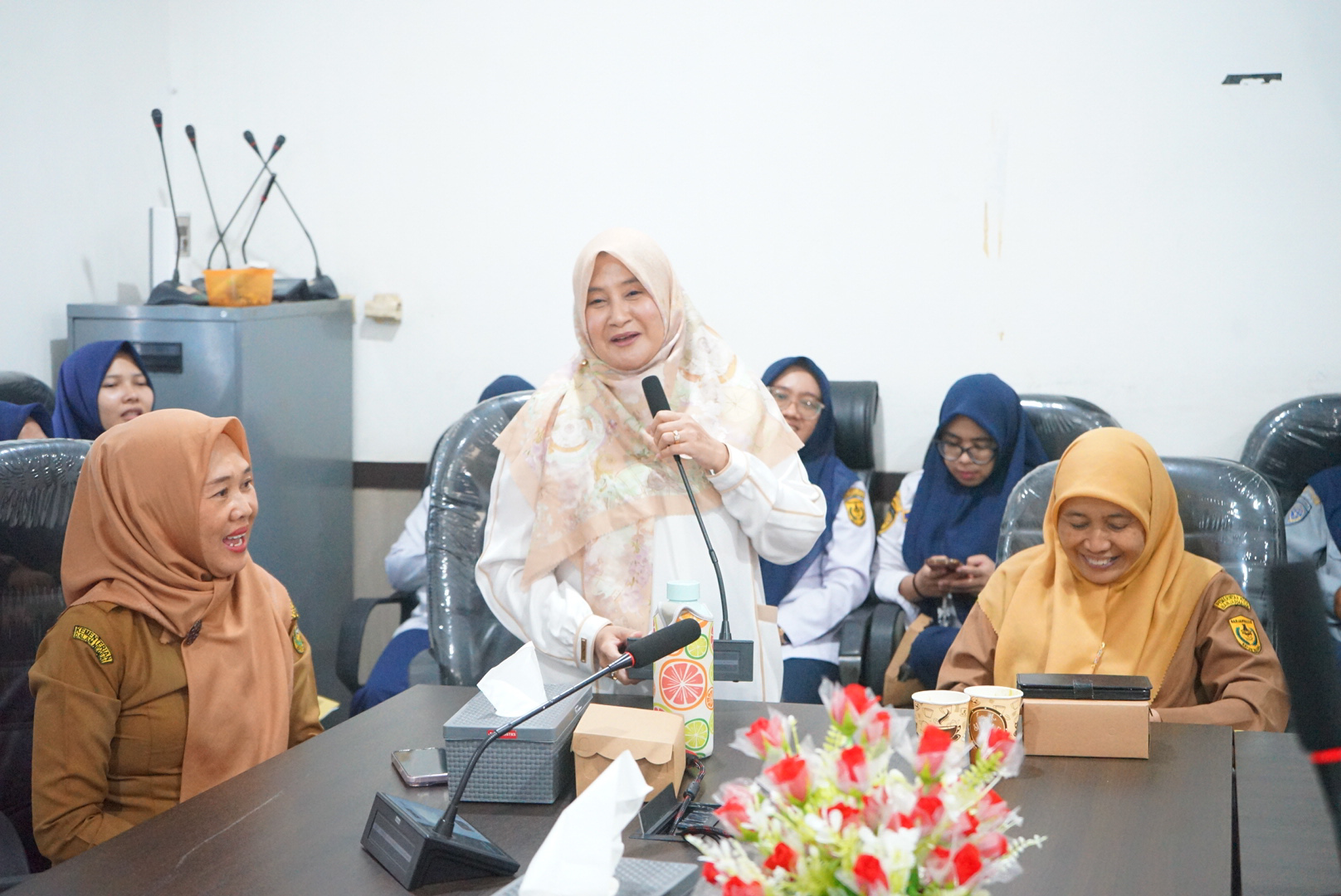 Pisah Sambut Pengurus DWP Dishub Kota Banjarmasin Berlangsung Haru