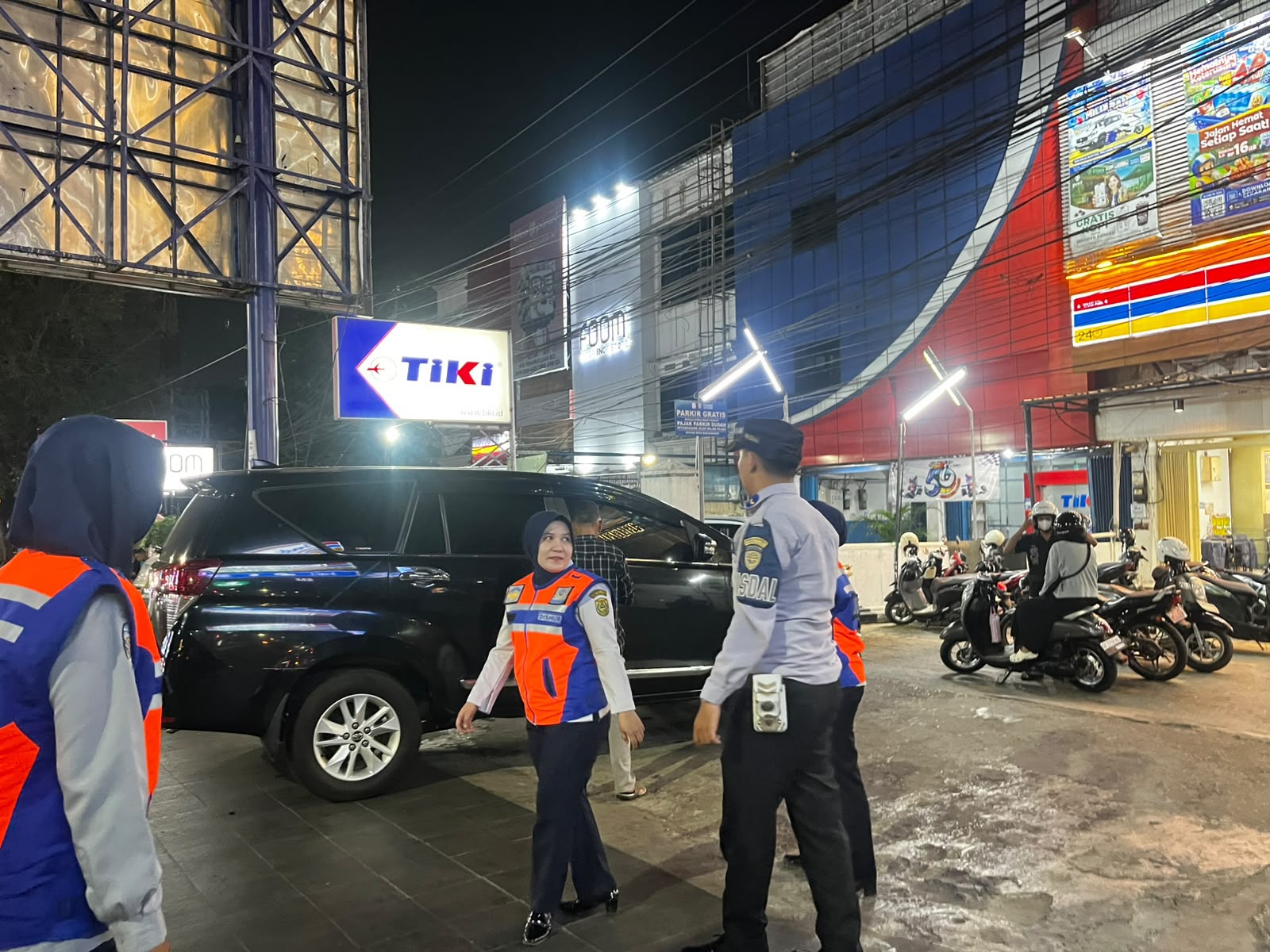 Parkir Sembarangan Ganggu Ketertiban, Dishub Banjarmasin Intensifkan Pengawasan Malam