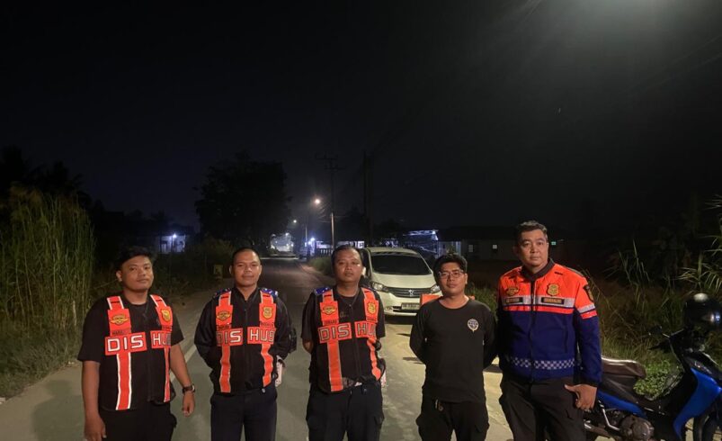 Siaga 24 Jam, Dishub Banjarmasin Terus Lakukan Penjagaan Jembatan Darurat Saka Harang Mantuil